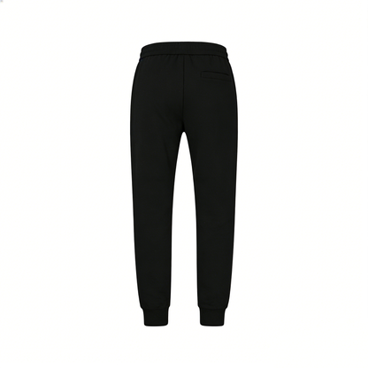 Swordfox Men's Fox Embroidered Joggers, Relaxed Fit Cotton Sweatpants, Casual Athletic Track Pants with Pockets