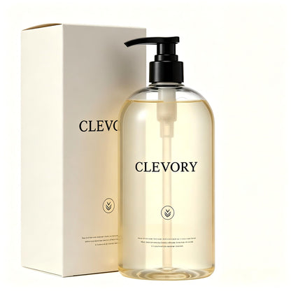CLEVORY Gentle Moisturizing Bath Foam, Amino Acid Cleansing Formula, Long-Lasting Fragrance Hydrating Body Wash, Large Capacity Family Size for Men and Women