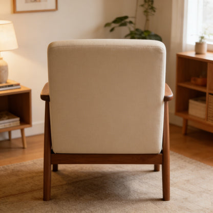 【Tenspace Minimalist Accent Chair】—— A Perfect Blend of Comfort & Timeless Aesthetics