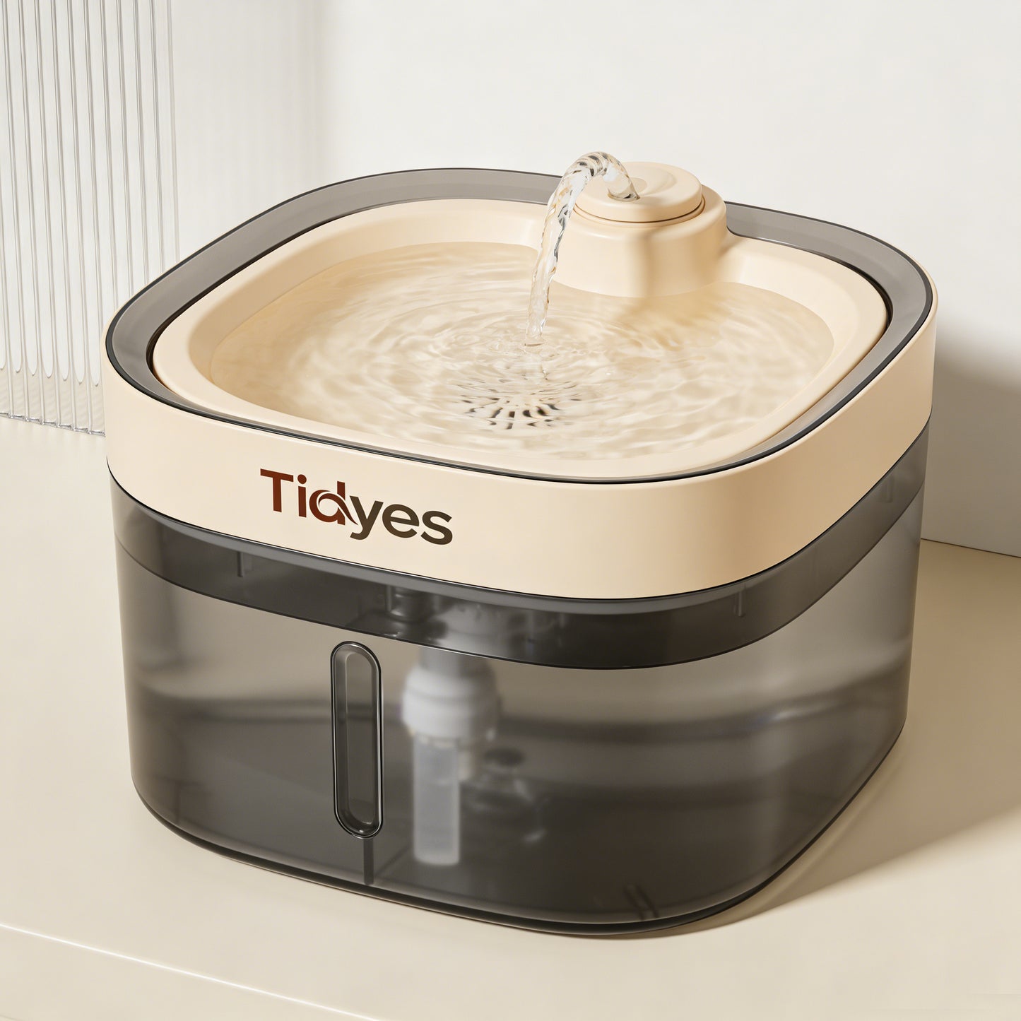 【Tidyes Pet Water Fountain】—— Encourage Natural Drinking Habits for Cats & Dogs