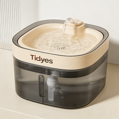 【Tidyes Pet Water Fountain】—— Encourage Natural Drinking Habits for Cats & Dogs
