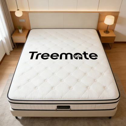 【Treemate Pocket Spring Mattress】—— Your Gateway to Undisturbed, Restful Sleep