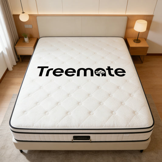 【Treemate Pocket Spring Mattress】—— Your Gateway to Undisturbed, Restful Sleep