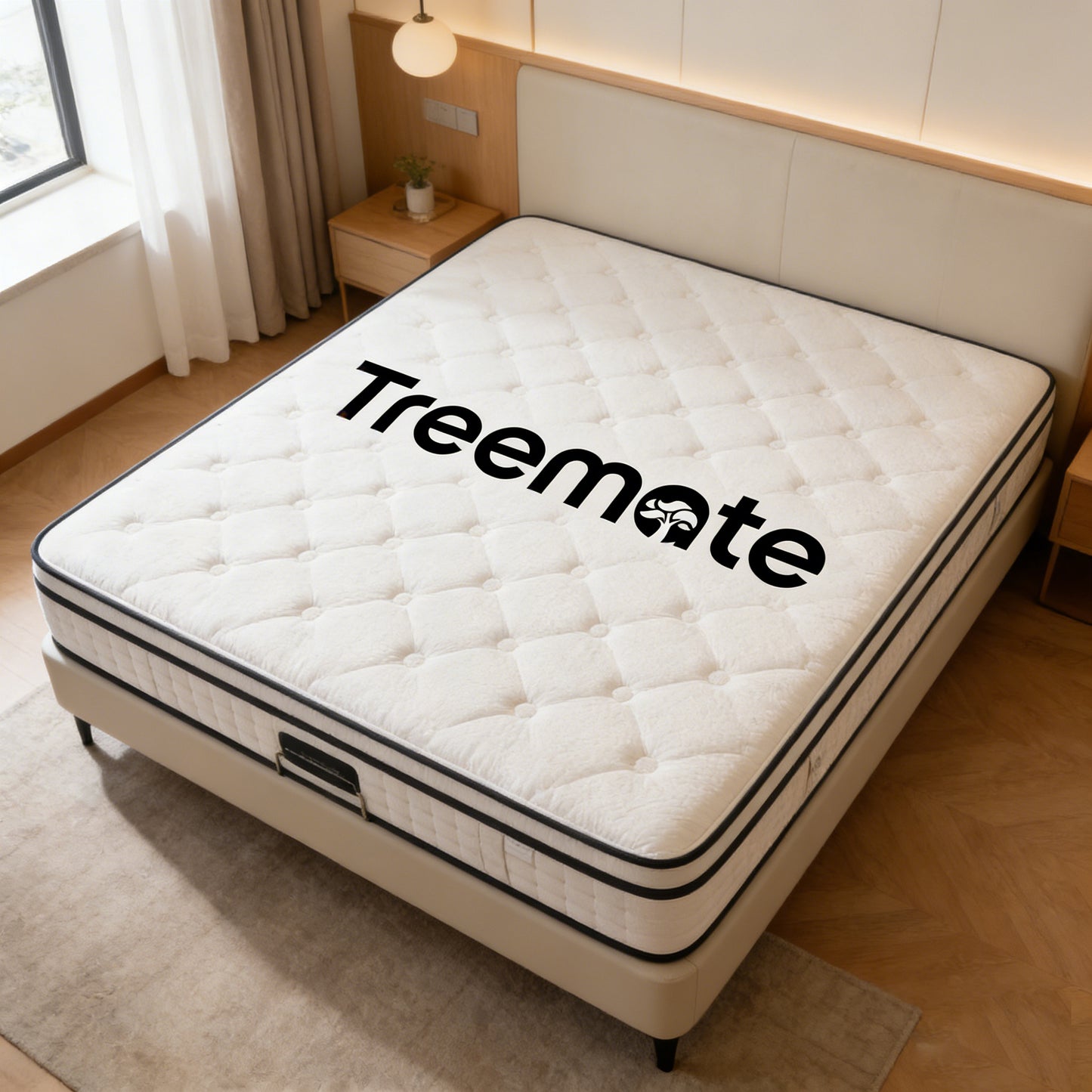 【Treemate Pocket Spring Mattress】—— Your Gateway to Undisturbed, Restful Sleep