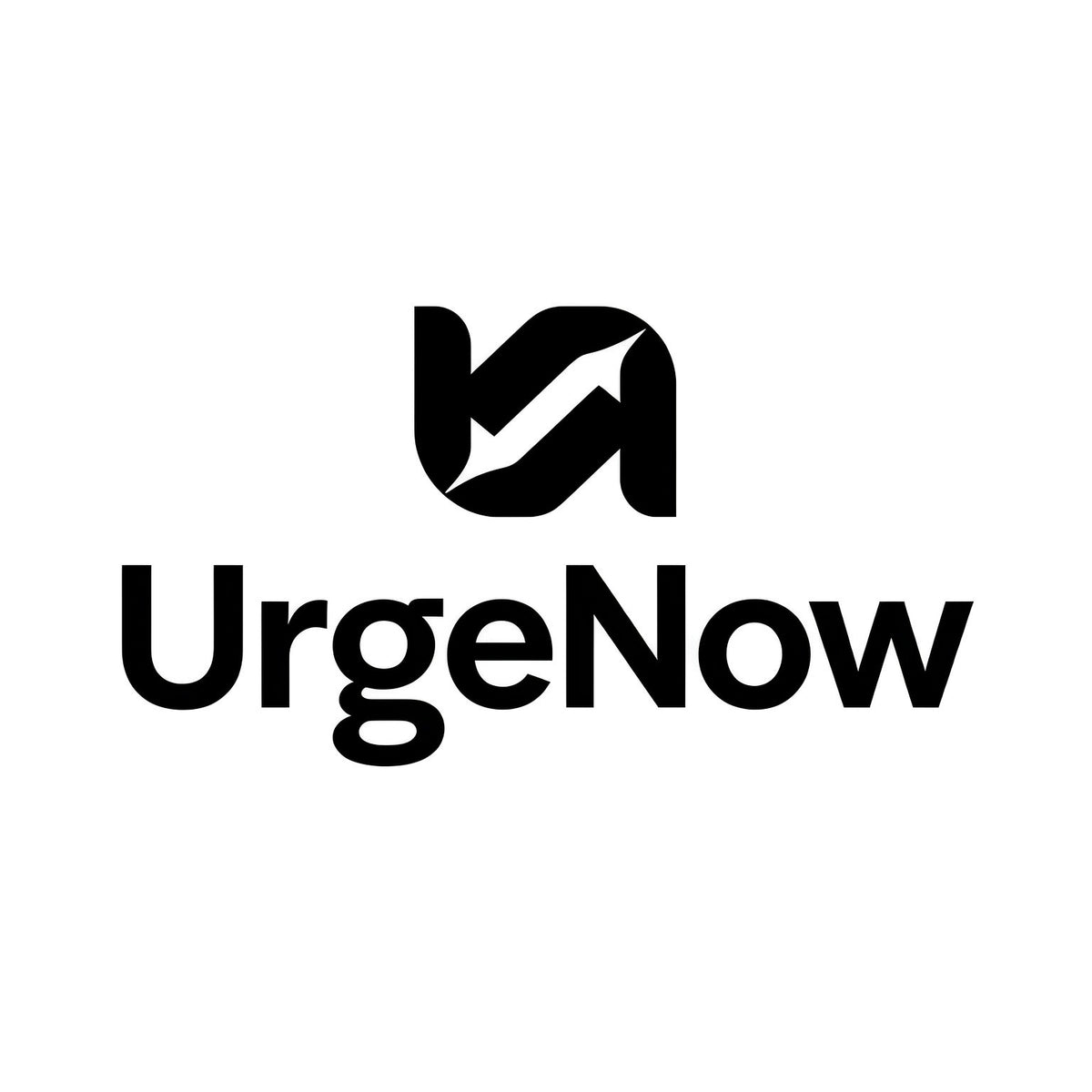 UrgeNow Crew Neck Short-Sleeve T-Shirt, 100% Cotton Solid White Casual Tee for Men Daily Wear