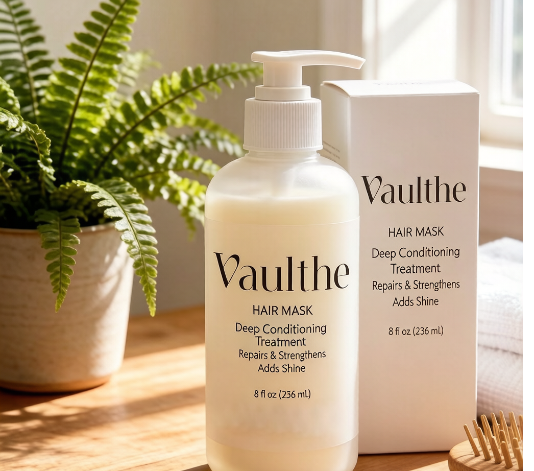 【Vaulthe Deep Conditioning Hair Mask】—— Repair, Strengthen & Restore Shine