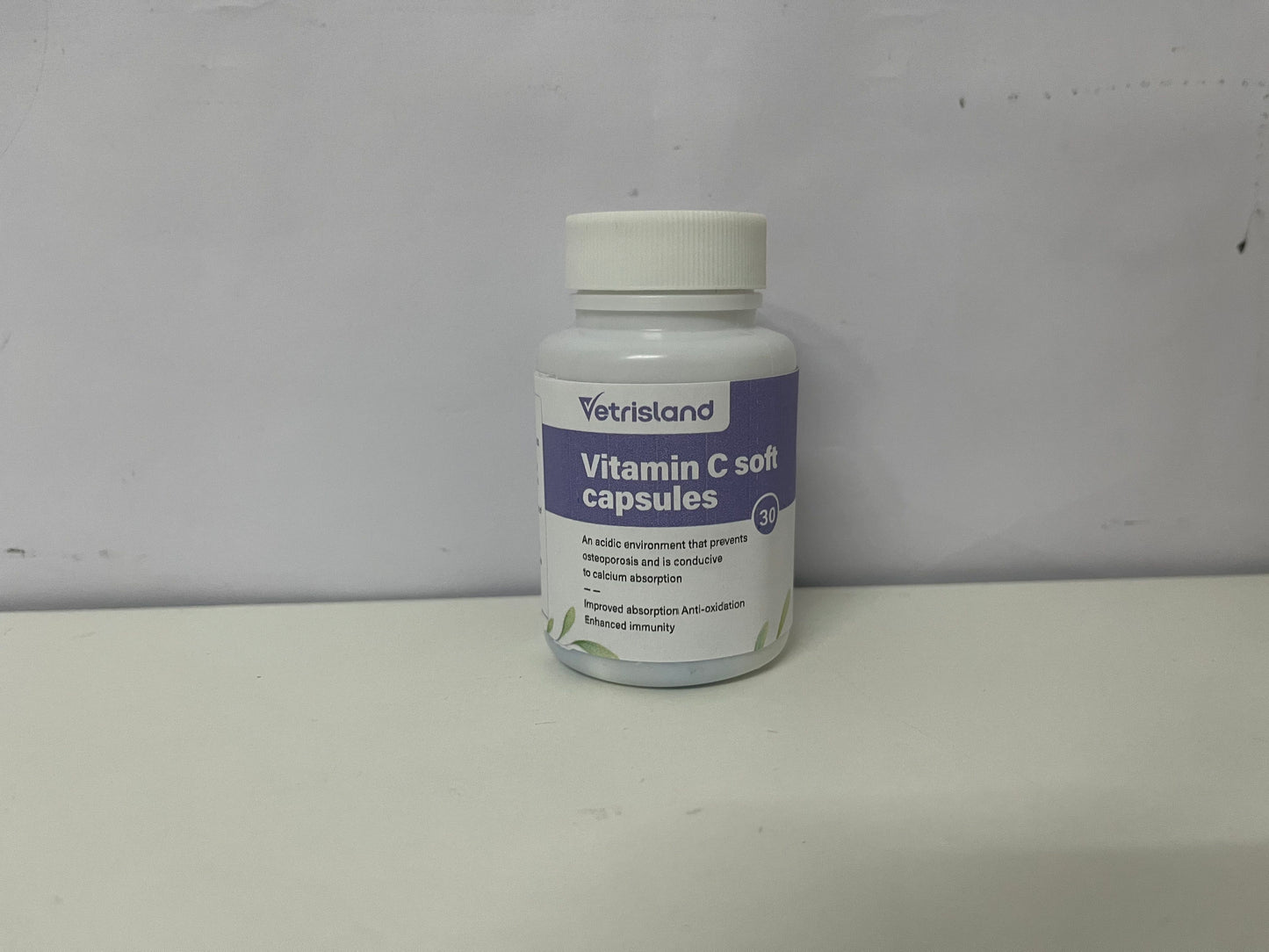 【Vetrisland Vitamin C Soft Capsules】—— Boost Immunity & Support Calcium Absorption