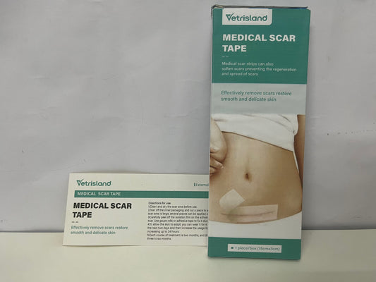 【Vetrisland Medical Scar Tape】—— Gentle Scar Care for Smooth Skin