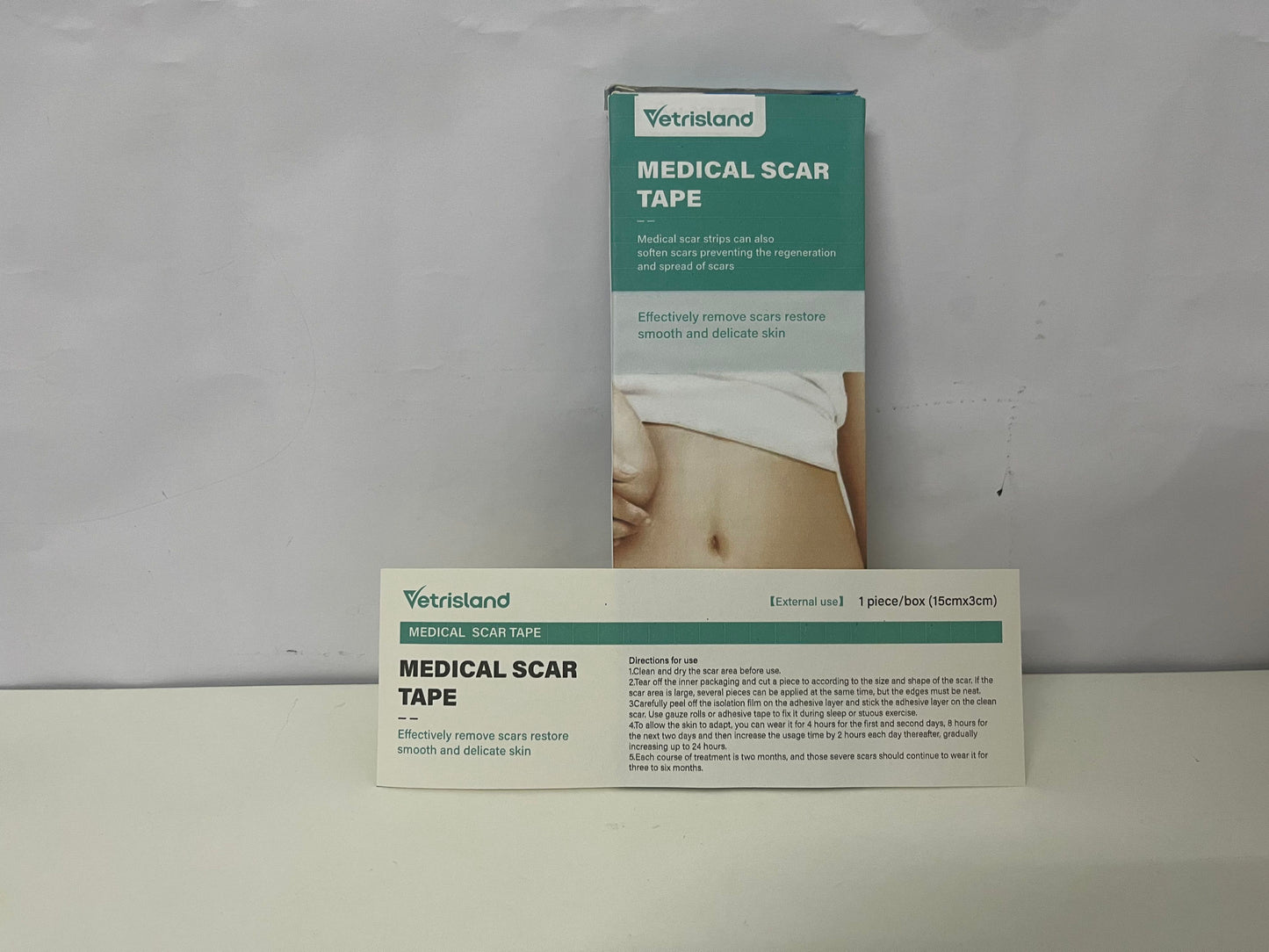 【Vetrisland Medical Scar Tape】—— Gentle Scar Care for Smooth Skin