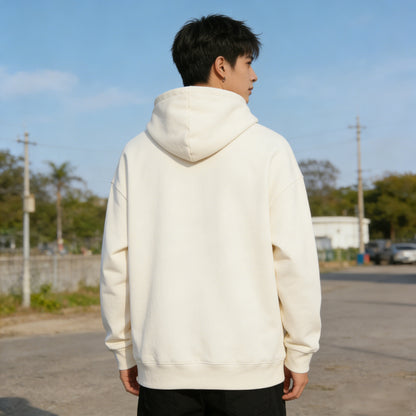 【Vigilove Heart Logo Pullover Hoodie】—— Cozy Comfort & Minimalist Style for Everyday Wear