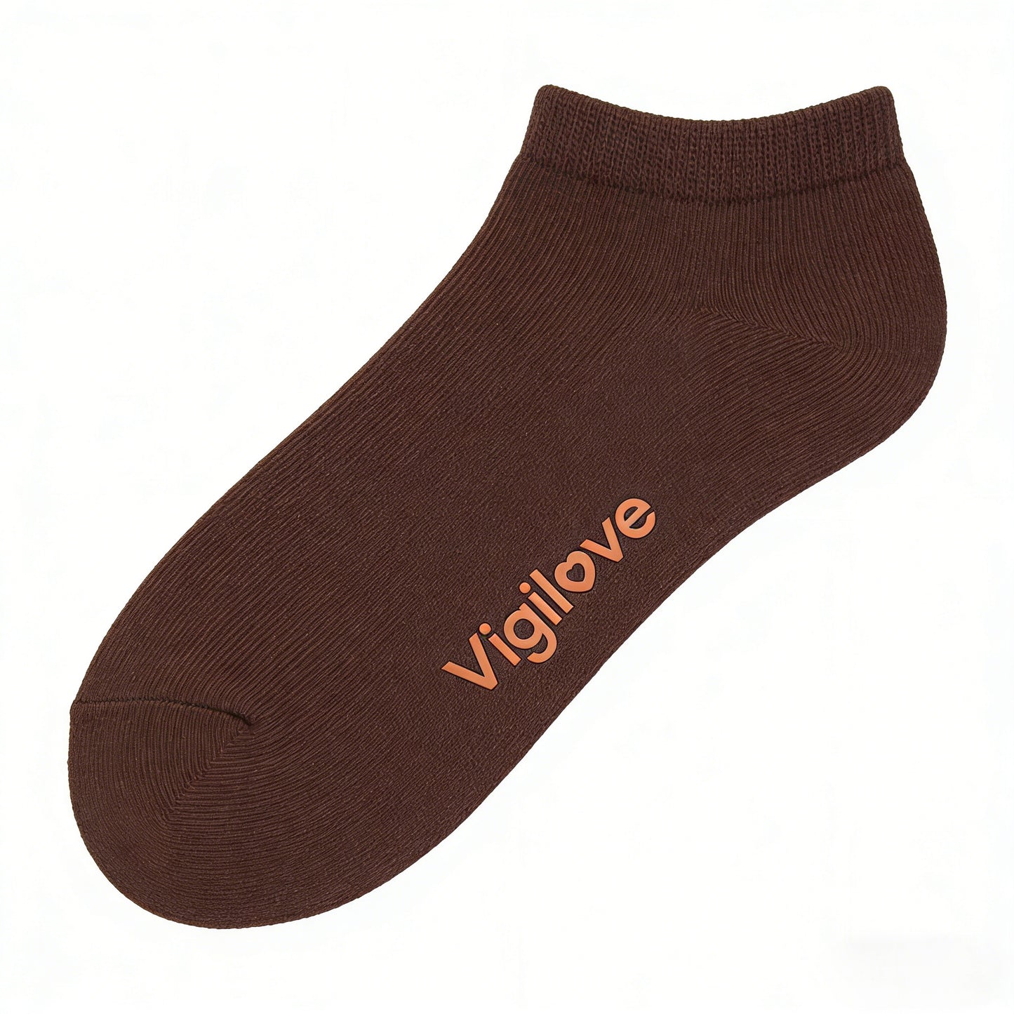 【Vigilove Classic Coffee Ankle Socks】—— Warm Comfort & Stylish Minimalism