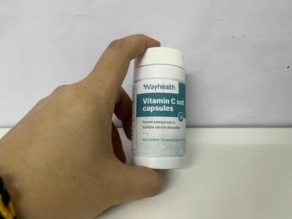 【Wayhealth Vitamin C Soft Capsules】—— Support Bone Health & Boost Immunity
