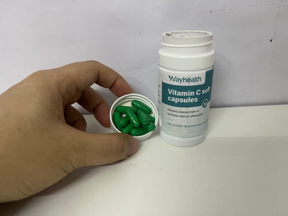 【Wayhealth Vitamin C Soft Capsules】—— Support Bone Health & Boost Immunity