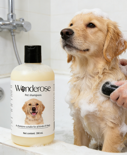 Wonderose Pet Shampoo 390mL – Gentle Care for Every Coat