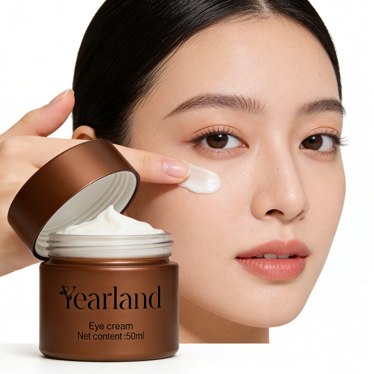 Yearland Multi-Peptide Eye Cream Dark Circle & Puffiness Repair, Anti-Aging