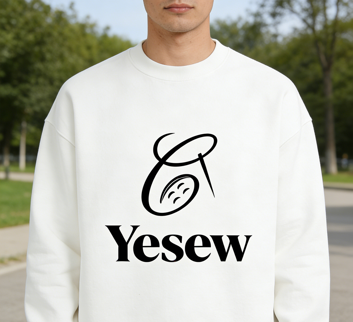 【Yesew Tailoring Logo Sweatshirt】—— Cozy & Stylish Casual Wear for Craft Enthusiasts