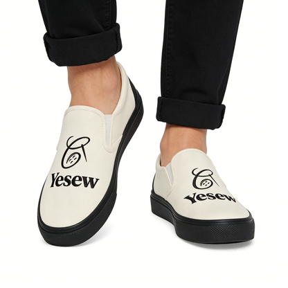 【Yesew Tailoring Logo Canvas Shoes】—— Comfortable & Stylish Step-Out Essential