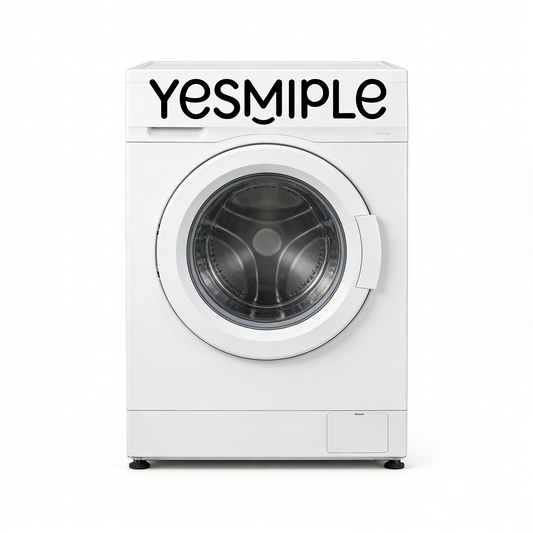 YesMIPLe Front Load Washing Machine, Energy Star Certified, Quiet Operation for Apartment, Dorm, Small Home