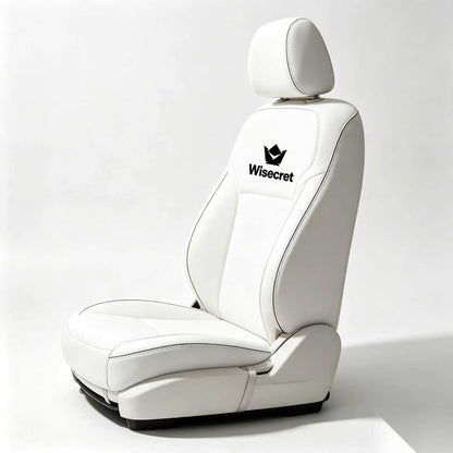 Wisecret Car Seat Covers, Premium Faux Leather Vehicle Seat Cushions, Full Wrap Protector for Auto Seats