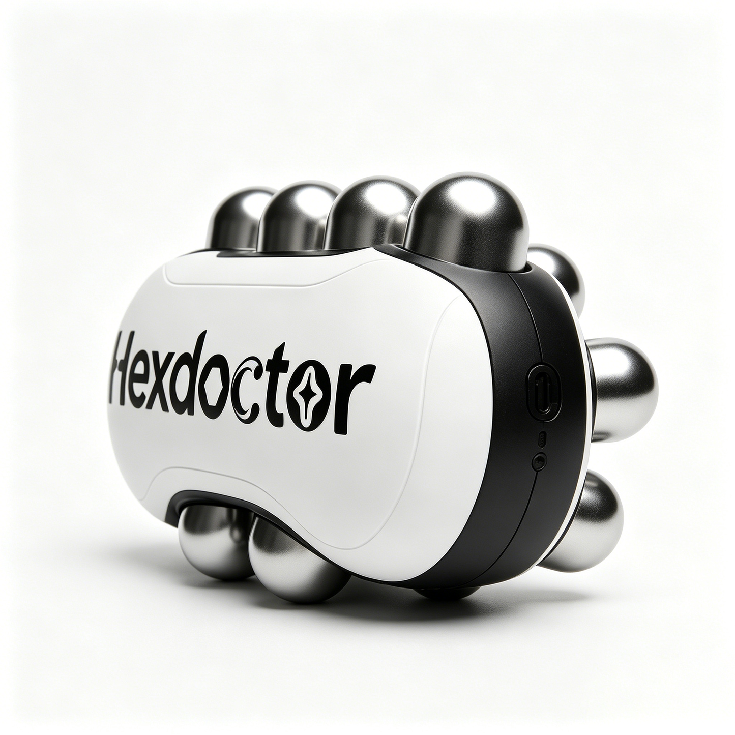 Hexdoctor Ball Electric Rolling Massager, USB Rechargeable Deep Tissue Muscle Roller, Portable Body Massager for Neck, Back, Shoulder, Leg Soreness Relief