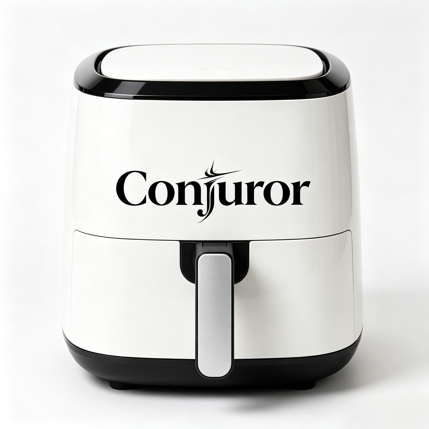Conjuror Air Fryer - Compact Non-Stick Air Fryer with Adjustable Temperature Control, Oil-Free Healthy Cooking for Air Frying, Roasting & Baking, White