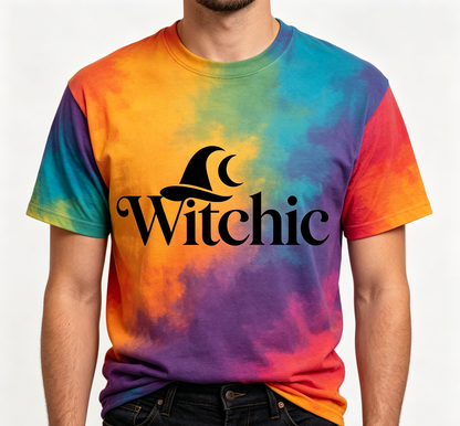 【Witchic Tie Dye Short Sleeve T-shirt】—— Stylish Choice of Fashion & Comfort