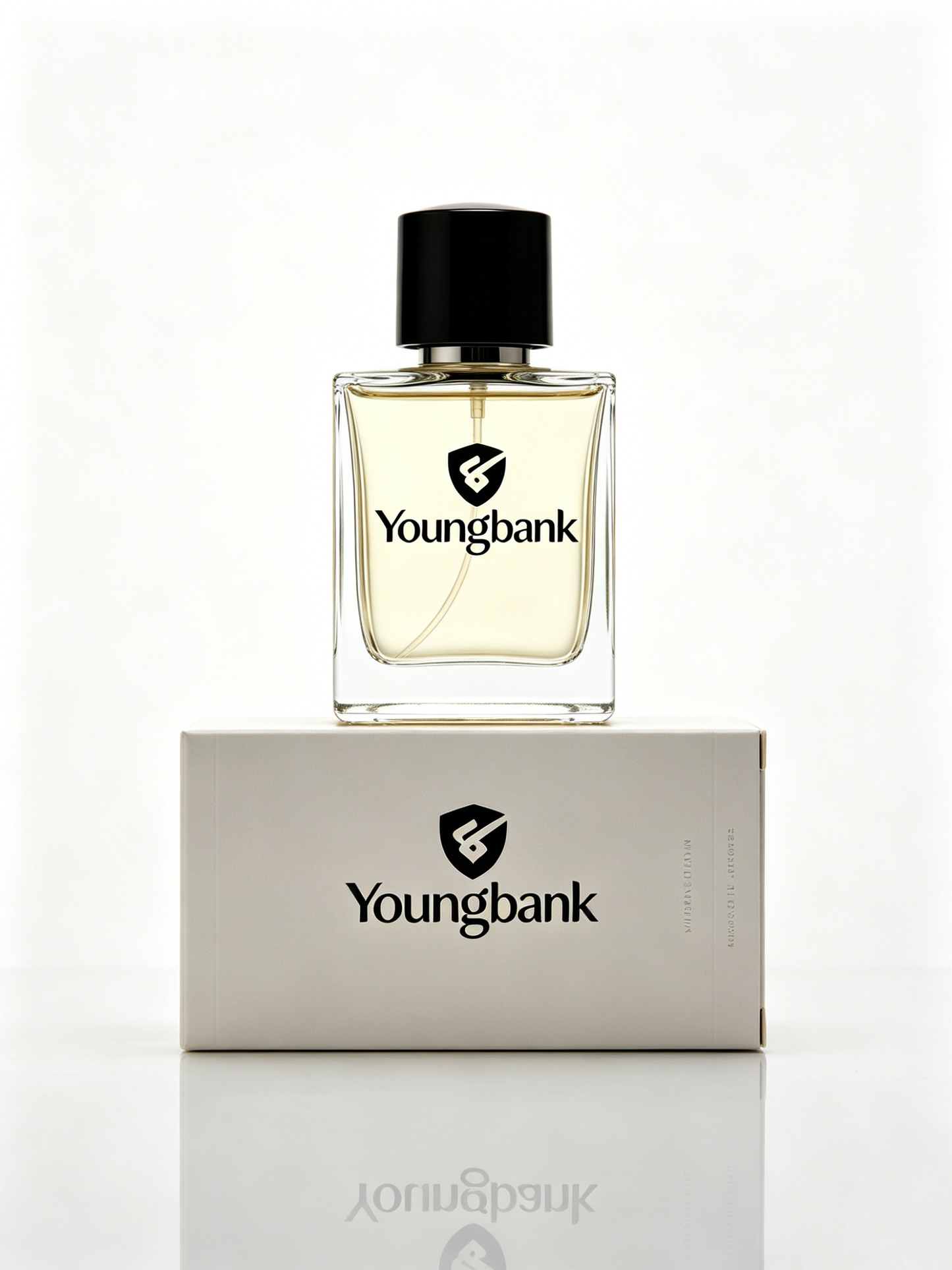 Youngbank Eau de Toilette Long Lasting Fragrance Perfume, Elegant Square Glass Bottle Scent Spray, Luxury Daily Cologne for Men Women Dating Office Gift