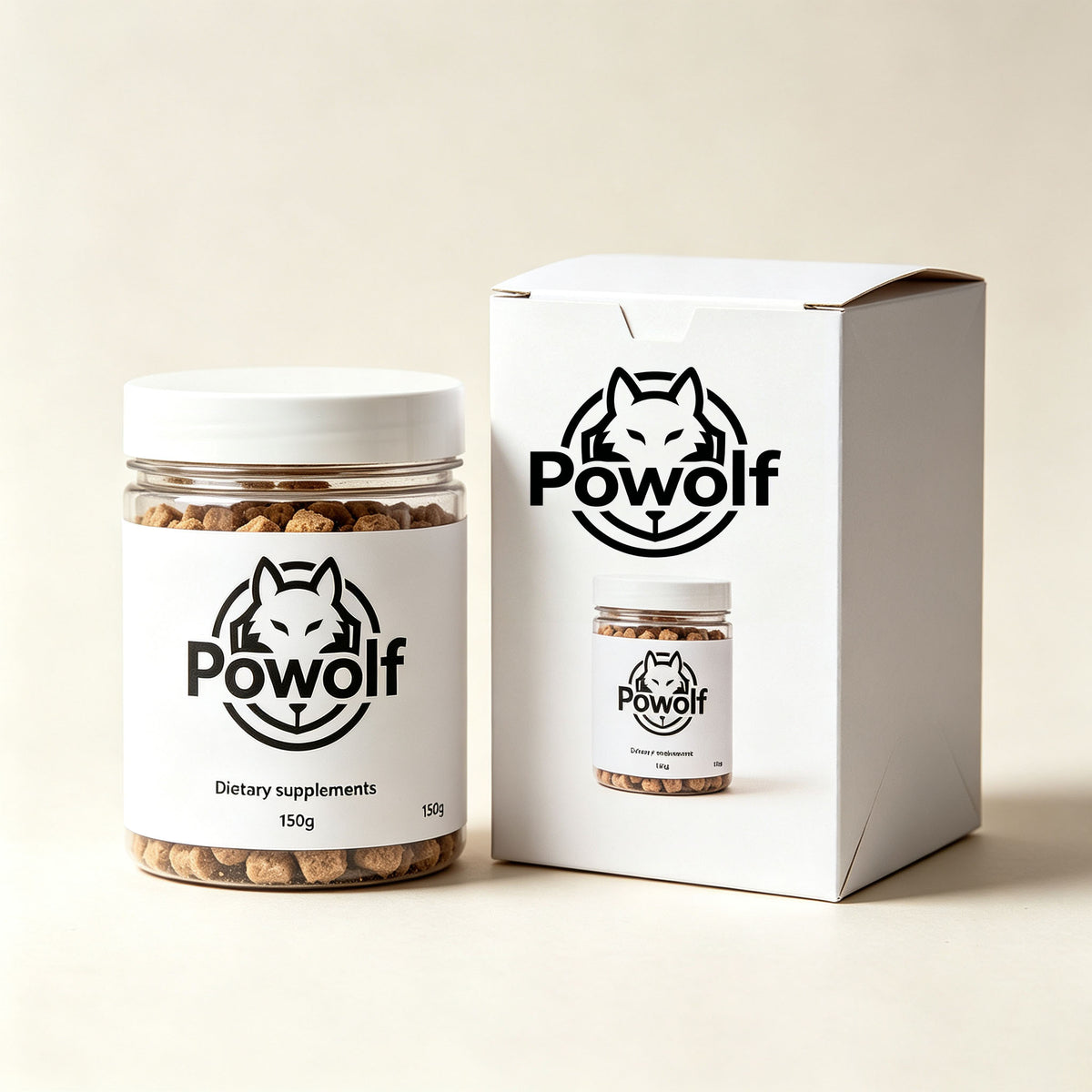 Powolf Daily Dietary Supplement Chewable Pellets, Natural Health Support Supplement,  Easy‑to‑Take Granules for Daily Wellness