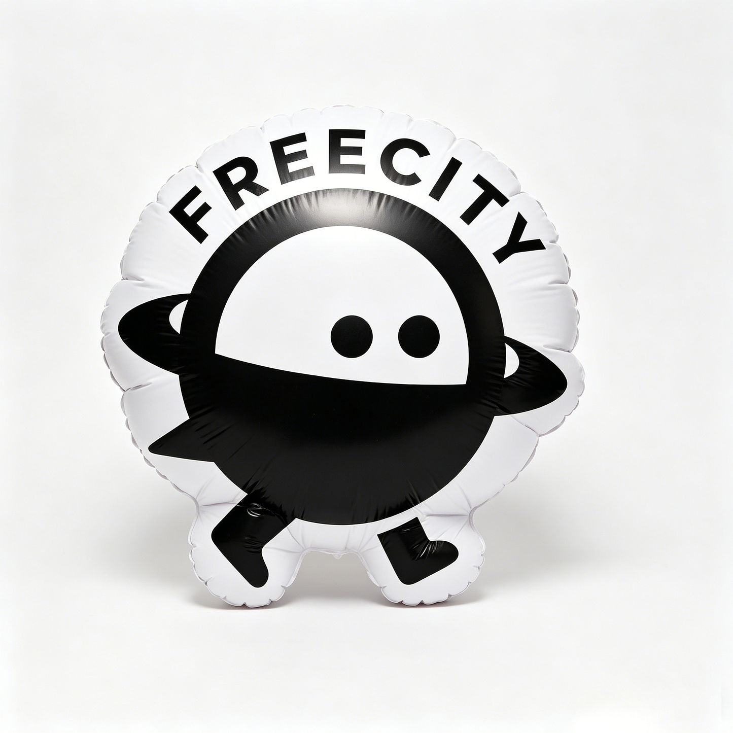 FREECITY Alien Inflatable Toys, Cute Space Character Float, Durable Vinyl Blow-Up Pool Party Decor for Kids & Adults, Fun Summer Beach & Backyard Play