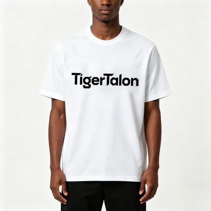 TigerTalon Lightweight All-Match Short Sleeve T-Shirt, Comfort Daily Casual Loose Fit Basic Top