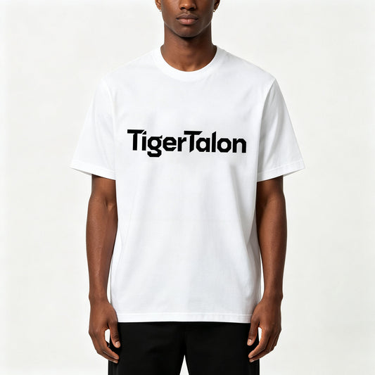 TigerTalon Lightweight All-Match Short Sleeve T-Shirt, Comfort Daily Casual Loose Fit Basic Top