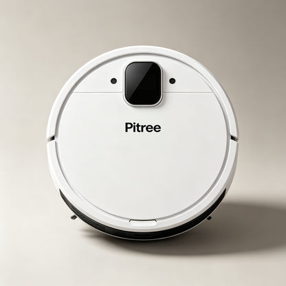 Pitree Robot Vacuum Cleaner, Strong Suction, Quiet Automatic Robotic Vacuum, Self‑Charging, Multiple Cleaning Modes for Hardwood Floor, Carpet, Pet Hair