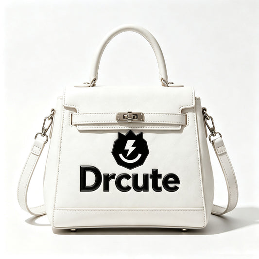 Drcute Women Top Handle Handbag, Faux Leather Satchel Purse, Removable Shoulder Strap Crossbody Bag for Daily Dating Party