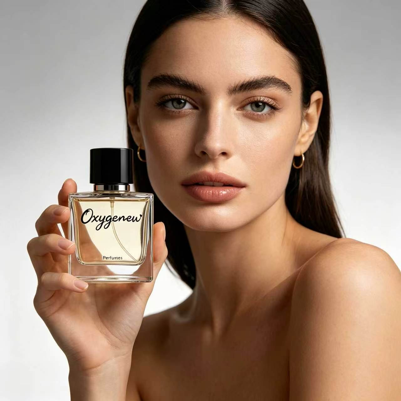 Oxygenew Eau de Toilette Natural Elegant Fragrance Perfume for Women, Long Lasting Light Fresh Scent, Square Clear Glass Bottle Luxury Daily Cologne for Dating Office Party Gift