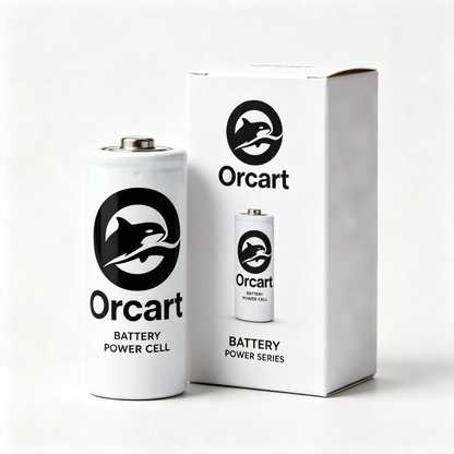 Orcart High‑Performance Power Cell Batteries, Long Lasting All‑Purpose Replacement Battery, 5‑Pack