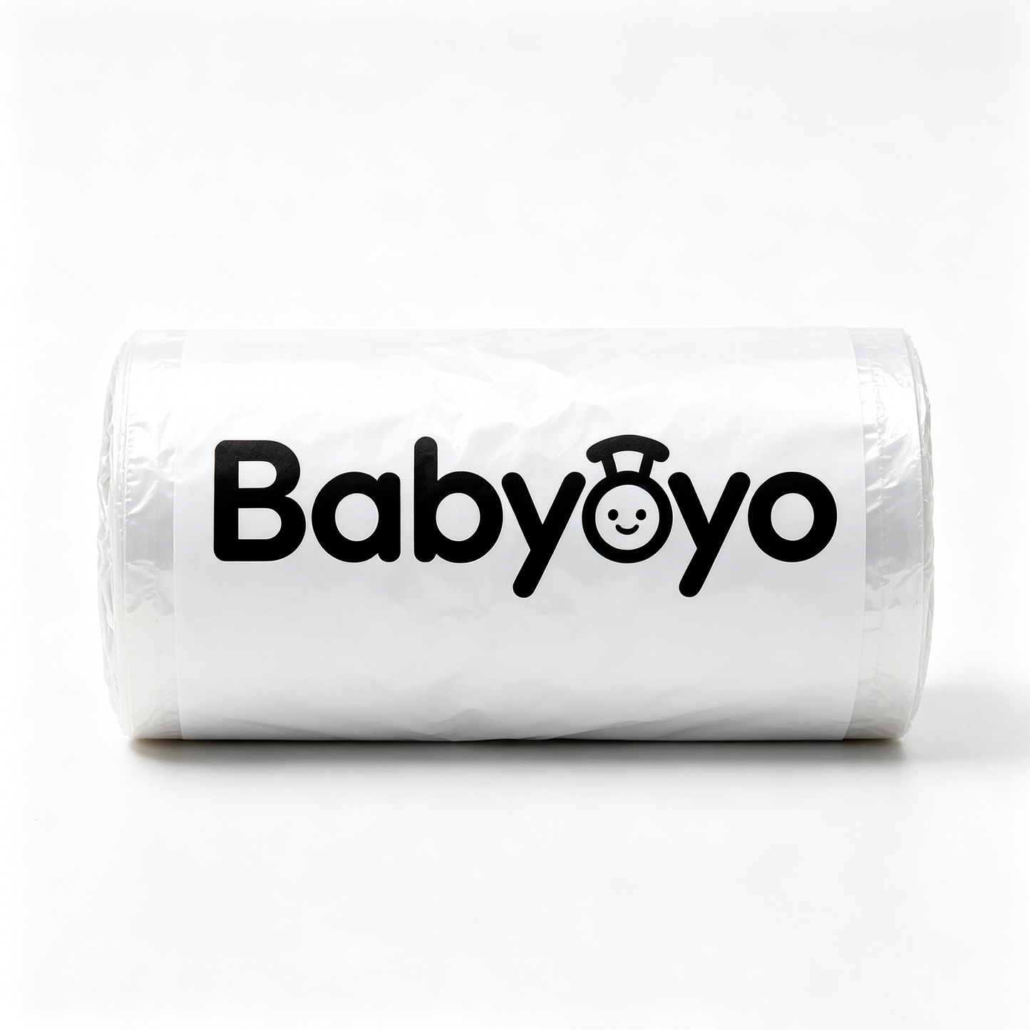 Babyoyo Disposable Roll Trash Bags, Thick Leak-Proof Plastic Garbage Bags, Multipurpose Portable Storage Waste Bags for Home Kitchen Bathroom Diaper