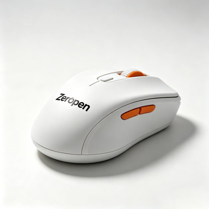 Zeropen Wireless Computer Mouse, Ergonomic Silent Click Cordless Mouse, Adjustable DPI Portable Wireless Mice, USB Receiver Wireless Mouse for Laptop PC Desktop Office & Daily Use