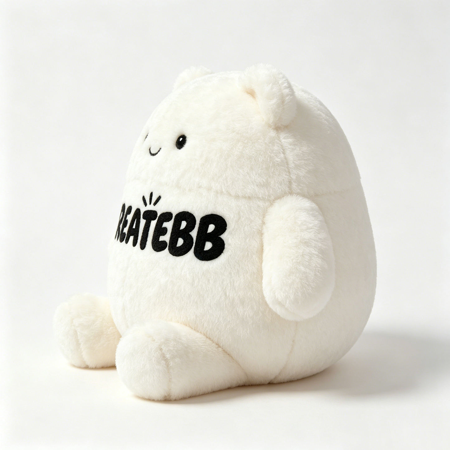 CREATEBB Squishmallow-Style Cute Bear Plush Toy, Ultra-Soft Fluffy Stuffed Animal Pillow, Huggable Plushie for Kids & Adults, Perfect Gift for Birthdays, Christmas & Home Decor