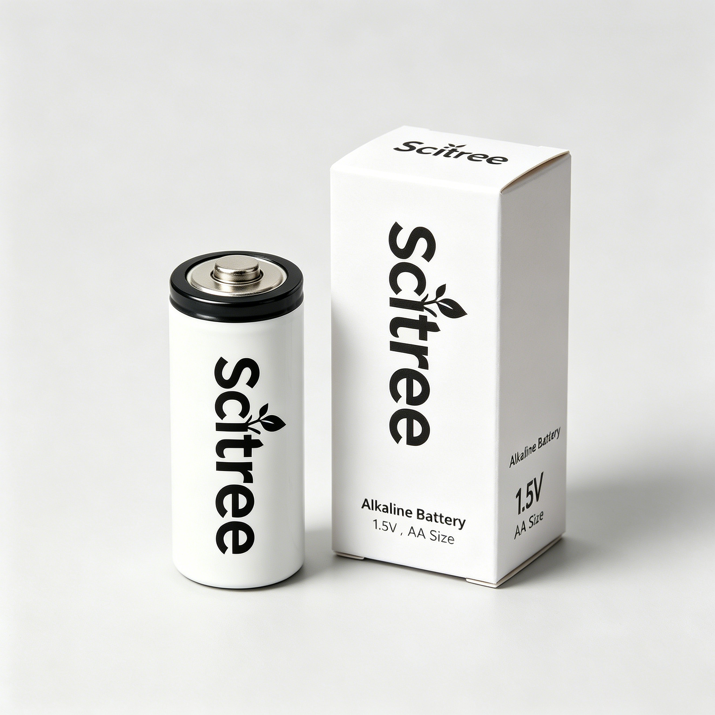 Scitree AA Alkaline Batteries 1.5V Long Lasting Double A Battery for Remote Controls, Toys, Flashlights