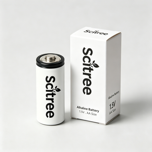 Scitree AA Alkaline Batteries 1.5V Long Lasting Double A Battery for Remote Controls, Toys, Flashlights