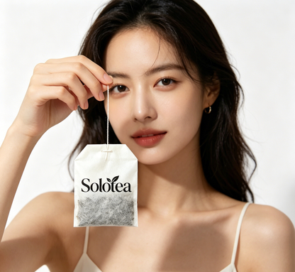 Solotea Premium Natural Tea Bags, 20 Count Individually Wrapped Pure Loose Leaf Tea Sachets, Smooth Aromatic Daily Brew Tea for Morning & Evening Drinks