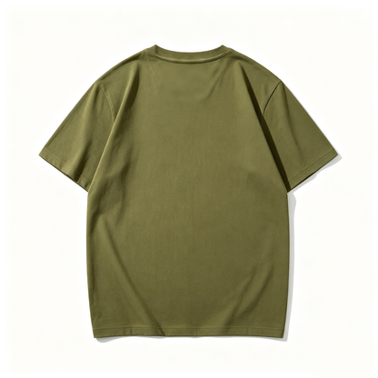 Locksay Crew Neck Short Sleeve T-Shirt, Premium Cotton Solid Color Basic Tee, Unisex Soft Breathable Casual T-Shirt for Daily Wear