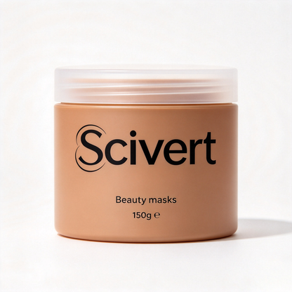 Scivert Beauty Mask, Skin Refining & Moisturizing Facial Mask, Rich Cream Mask for Daily Home Facial Treatment 150g, Gift Box Included