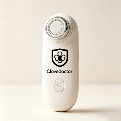 Clovedoctor Compact Electric Facial Massager, Multi‑Function Skin‑Care Beauty Device for Daily Facial Treatment