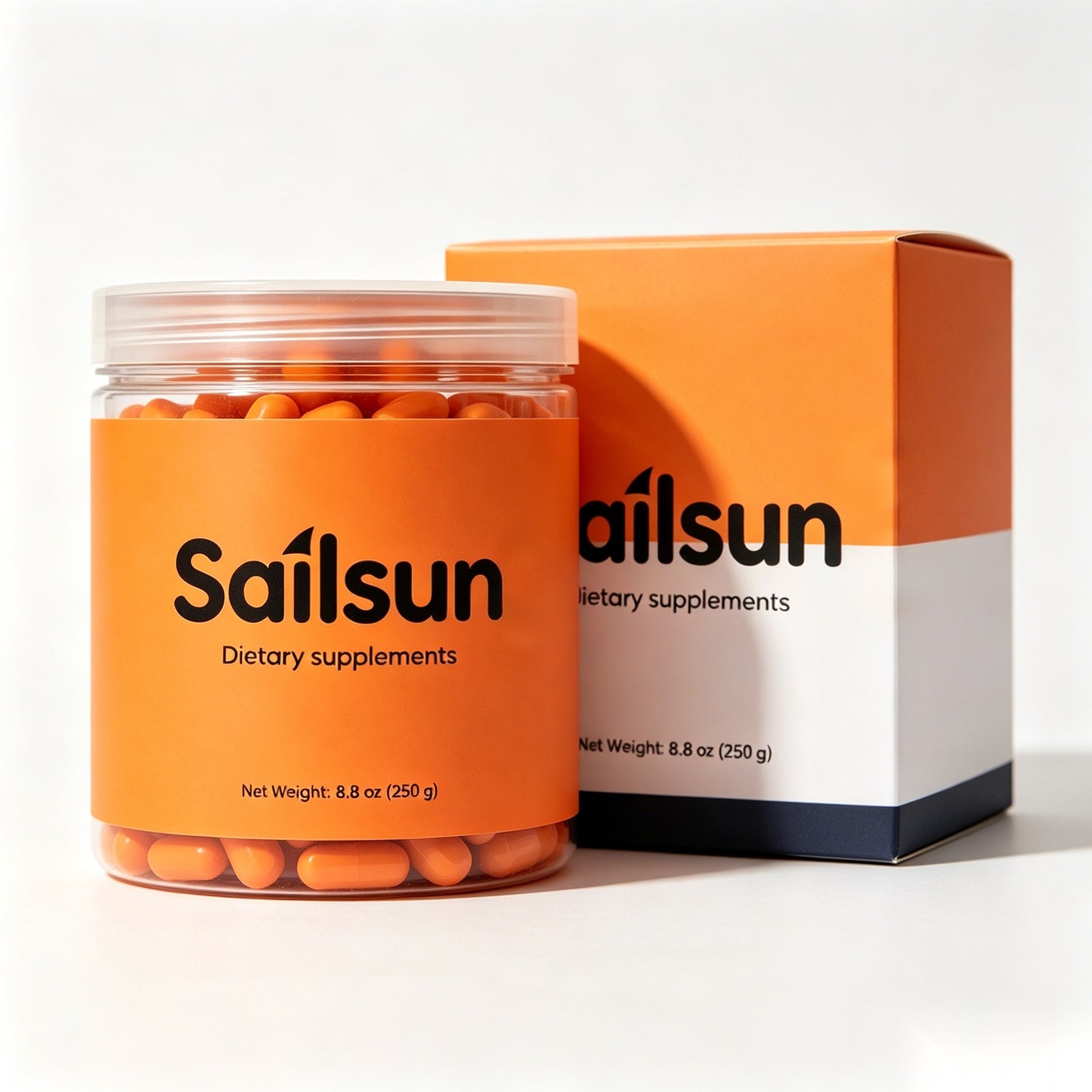 Sailsun Daily Wellness Dietary Supplement Capsules, All-Natural Support for Body Balance, Easy Carry Travel Supplement