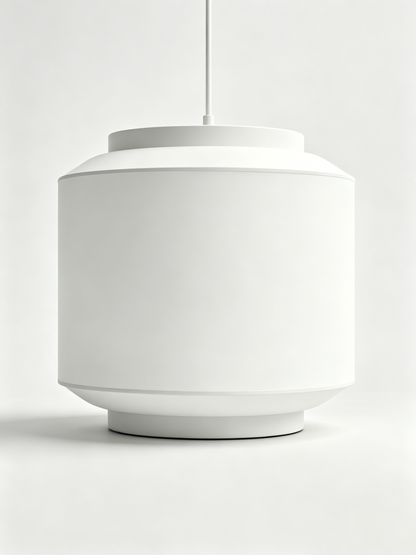 【Galdad Cylindrical Logo Pendant Lamp】—— Ideal Blend of Soft Lighting & Minimalist Decor