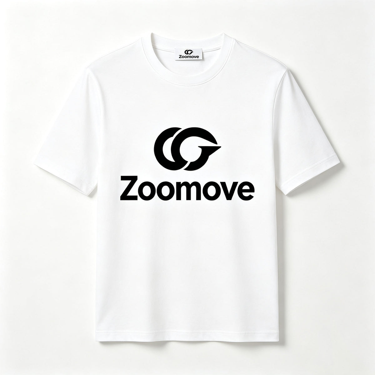 Zoomove Short‑Sleeve Crew Neck T‑Shirt, Casual Everyday Basic Tee for Men, Soft Breathable Lightweight Top