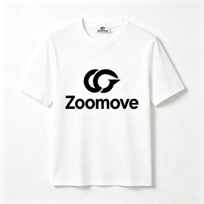 Zoomove Short‑Sleeve Crew Neck T‑Shirt, Casual Everyday Basic Tee for Men, Soft Breathable Lightweight Top