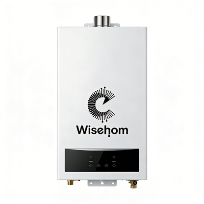 C Wisehom Tankless Gas Water Heater, On-Demand Instant Hot Water Heater, High Efficiency Constant Temperature Water Heater for Home, RV, Cabin