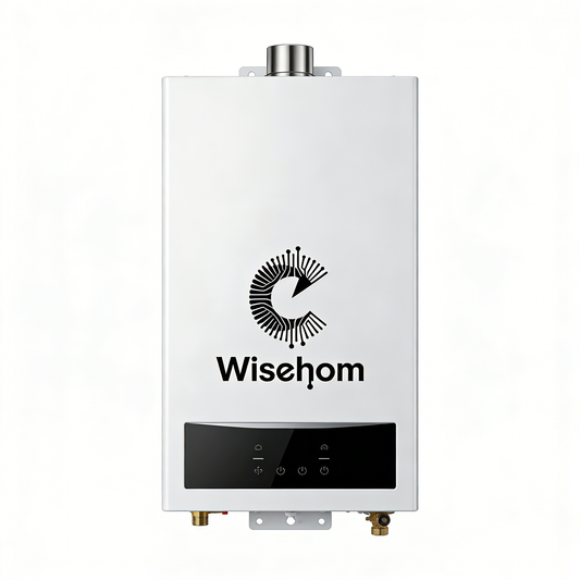 C Wisehom Tankless Gas Water Heater, On-Demand Instant Hot Water Heater, High Efficiency Constant Temperature Water Heater for Home, RV, Cabin